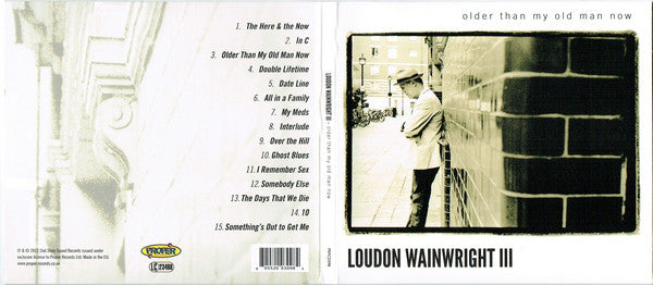 Loudon Wainwright III : Older Than My Old Man Now  (CD, Album)