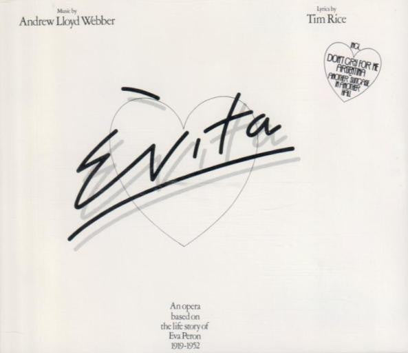 Andrew Lloyd Webber And Tim Rice : Evita (2xCD, Album, MP)