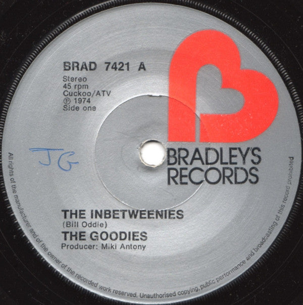 The Goodies : The Inbetweenies (7", Single)