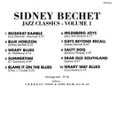 Sidney Bechet : Jazz Classics Volume 1 (CD, Album, RE)