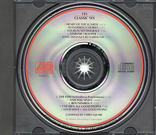 Yes : Classic Yes (CD, Comp, RE, Tec)