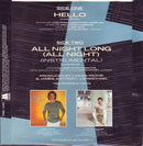 Lionel Richie : Hello (7", Single, Kno)