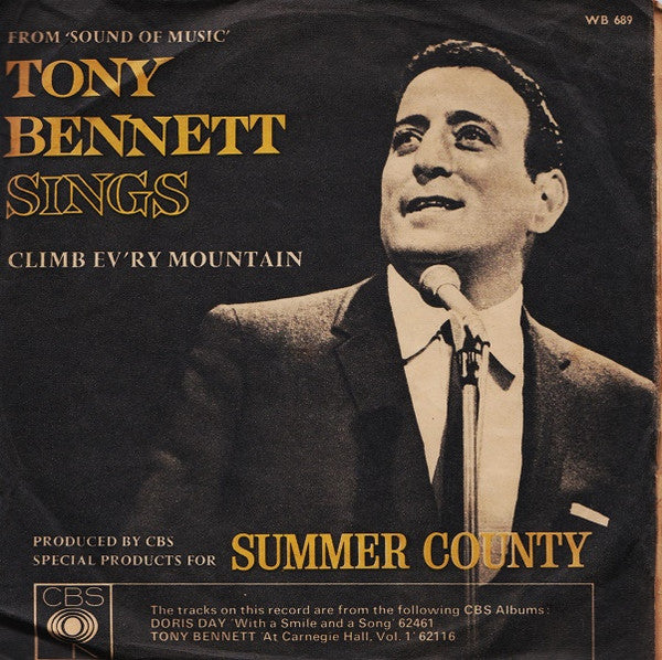 Tony Bennett / Doris Day : Climb Ev'ry Mountain' / Do Re Mi (7")