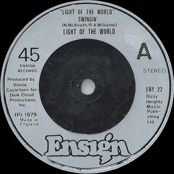 Light Of The World : Swingin' (7", Single)