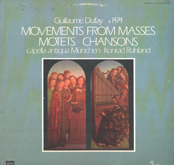 Guillaume Dufay / Capella Antiqua München / Konrad Ruhland : Mouvements From Masses / Motets / Chansons (LP, Album)