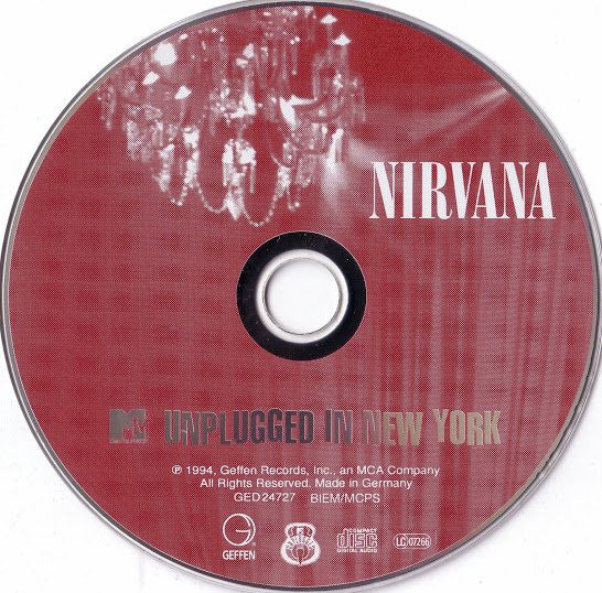 Nirvana : MTV Unplugged In New York (CD, Album, RP, Uni)
