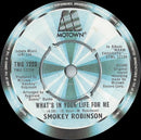 Smokey Robinson : Being With You (7", Single, Kno)