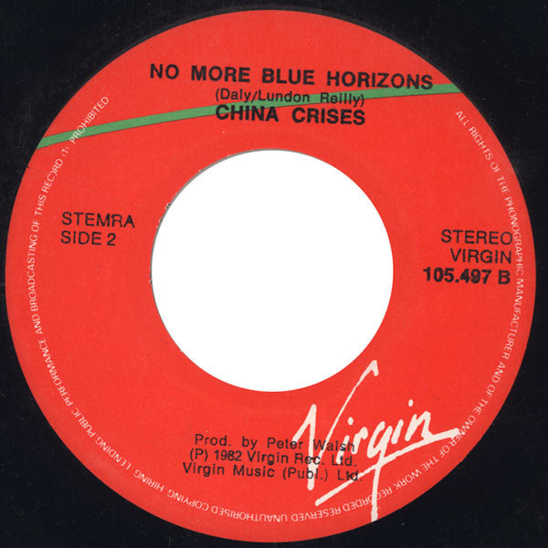 China Crisis : Tragedy & Mystery (7", Single)