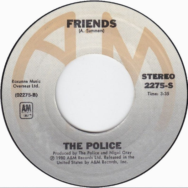 The Police : De Do Do Do, De Da Da Da (7", Single, Gre)