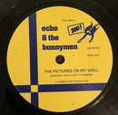 Echo & The Bunnymen : The Pictures On My Wall (7", Single, dar)