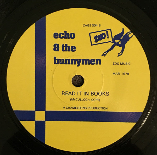 Echo & The Bunnymen : The Pictures On My Wall (7", Single, dar)