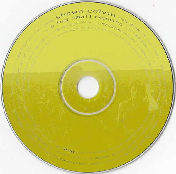 Shawn Colvin : A Few Small Repairs (CD, Album)