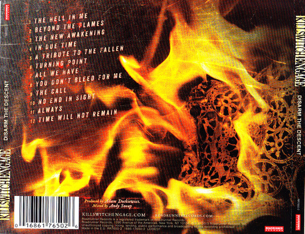 Killswitch Engage : Disarm The Descent  (CD, Album)