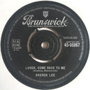 Brenda Lee : Speak To Me Pretty (7", Single)