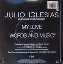 Julio Iglesias Featuring Stevie Wonder : My Love (7", Single)