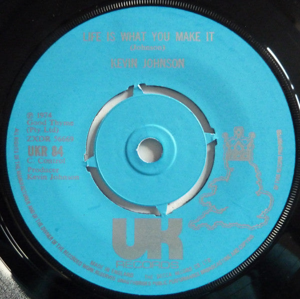 Kevin Johnson (5) : Rock And Roll (I Gave You The Best Years Of My Life) (7", Single, RE)