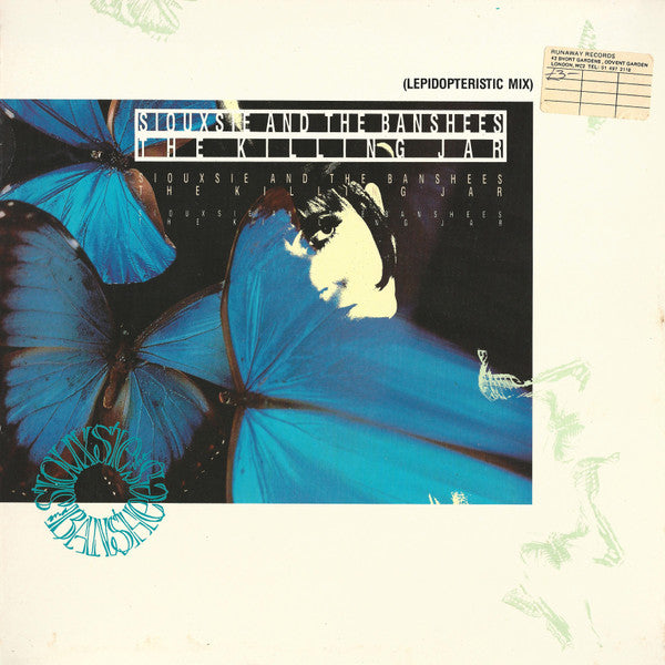 Siouxsie & The Banshees : The Killing Jar  (Lepidopteristic Mix) (12", Single)