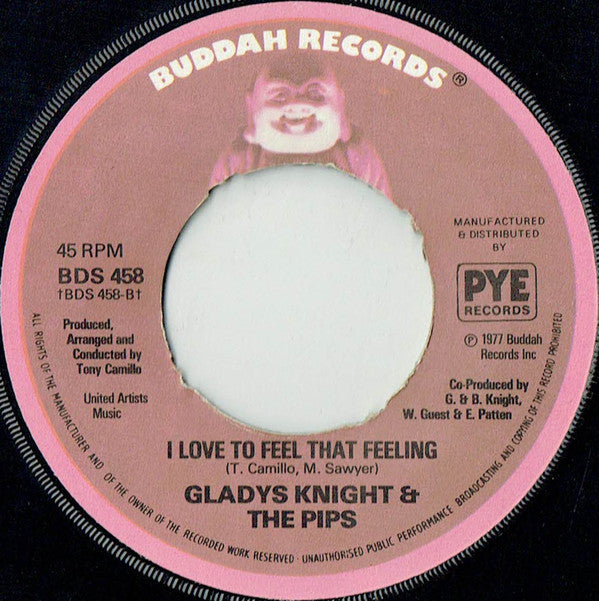 Gladys Knight And The Pips : Baby, Don't Change Your Mind (7", Single, Pus)