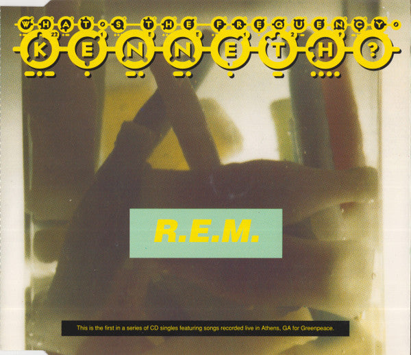 R.E.M. : What's The Frequency, Kenneth ? (CD, Single)