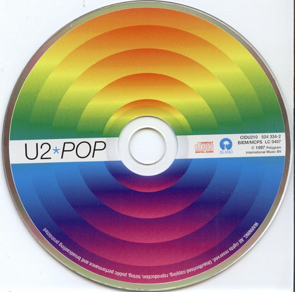 U2 : Pop (CD, Album, RP)