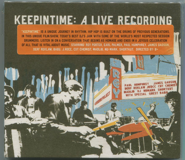 Various : Keepintime: A Live Recording (DVD-V, PAL + CD)