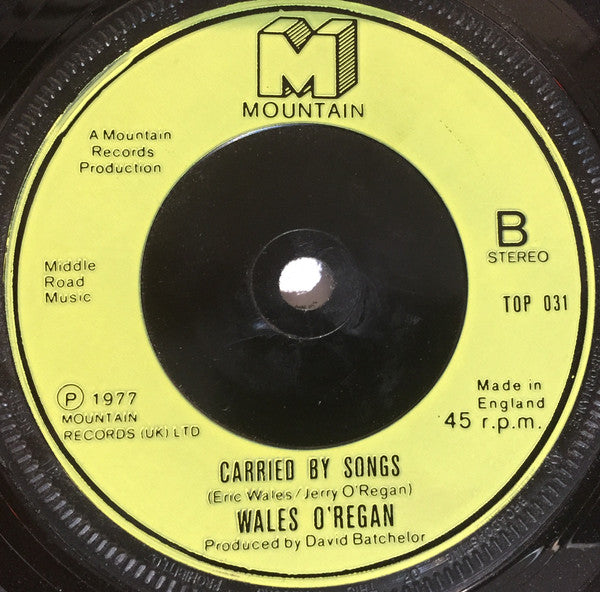 Wales O'Regan : Seaside Ladies / Carried By Songs (7")