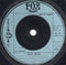 Fox (3) : S-s-s-single Bed (7", Single, Sil)