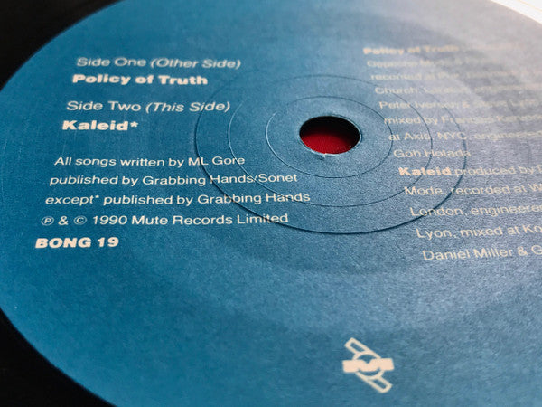 Depeche Mode : Policy Of Truth (7", Single, MPO)