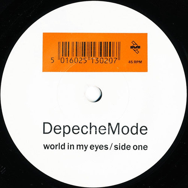 DepecheMode* : World In My Eyes / Happiest Girl / Sea Of Sin (7", Single, Dam)