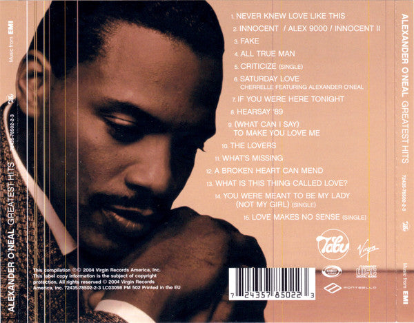 Alexander O'Neal : Greatest Hits (CD, Comp)