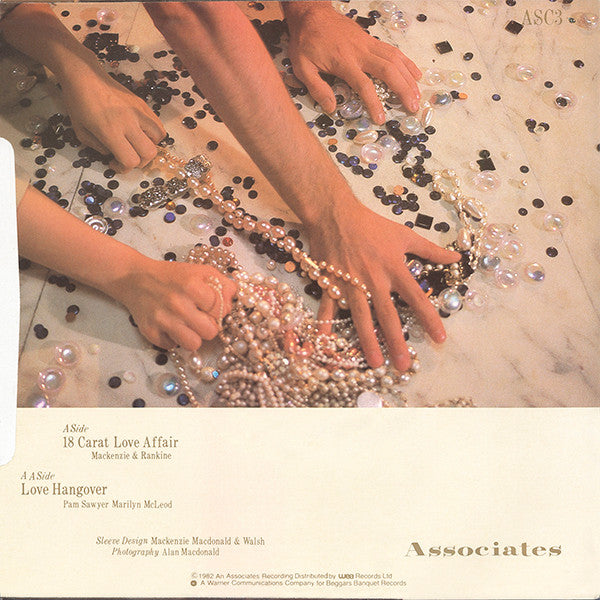 Associates* : 18 Carat Love Affair / Love Hangover (7", Single)