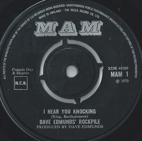 Rockpile : I Hear You Knocking (7", Single)