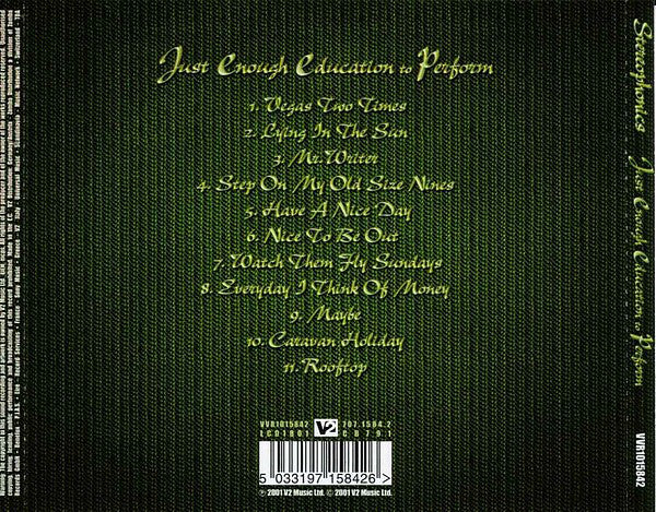 Stereophonics : Just Enough Education To Perform (CD, Album)