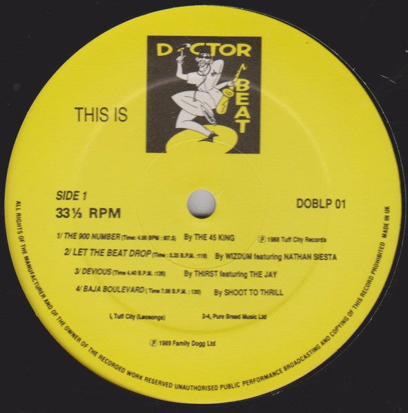 Various : This Is Doctor Beat (LP, Comp)