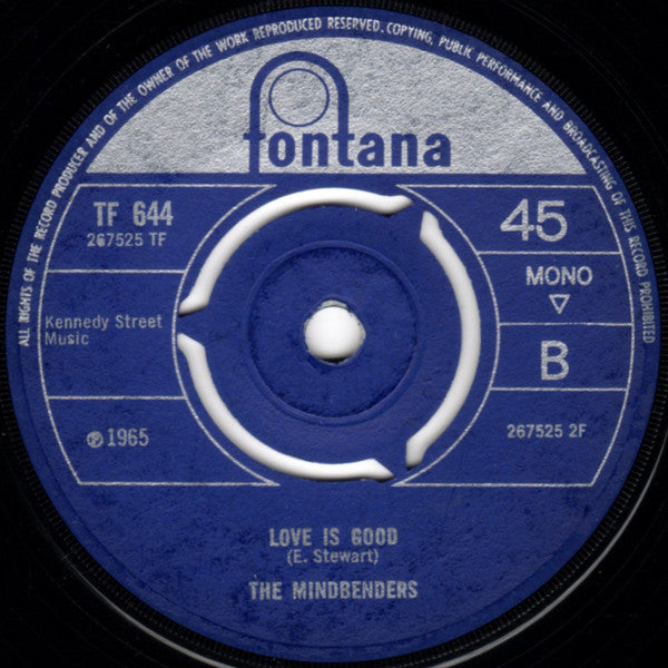 The Mindbenders : A Groovy Kind Of Love (7", Single, Mono, 3-P)