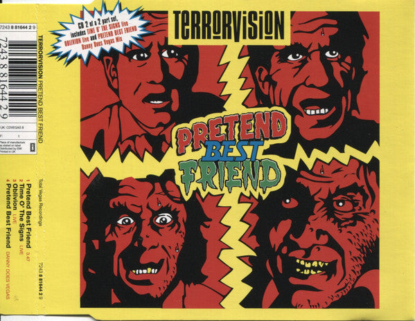 Terrorvision : Pretend Best Friend (CD, Single, CD2)