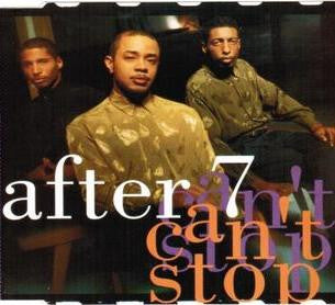 After 7 : Can't Stop (7", Single, Sil)