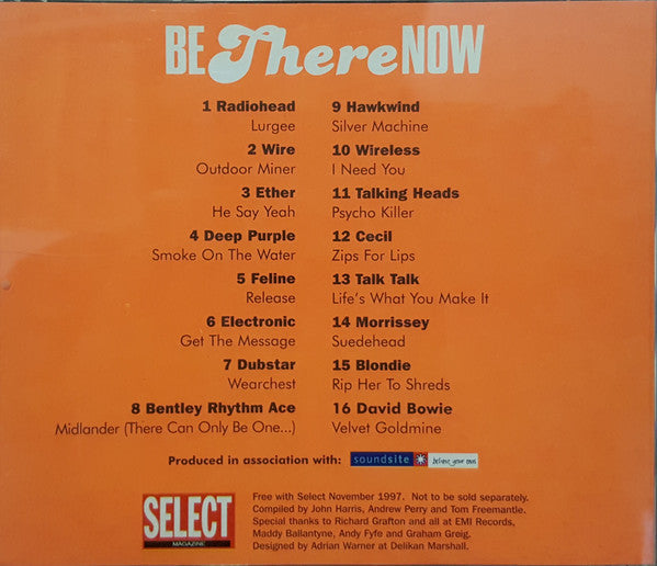 Various : Be There Now (CD, Comp)