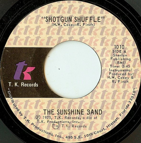 The Sunshine Band : Shotgun Shuffle (7")