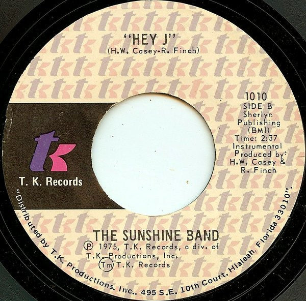 The Sunshine Band : Shotgun Shuffle (7")