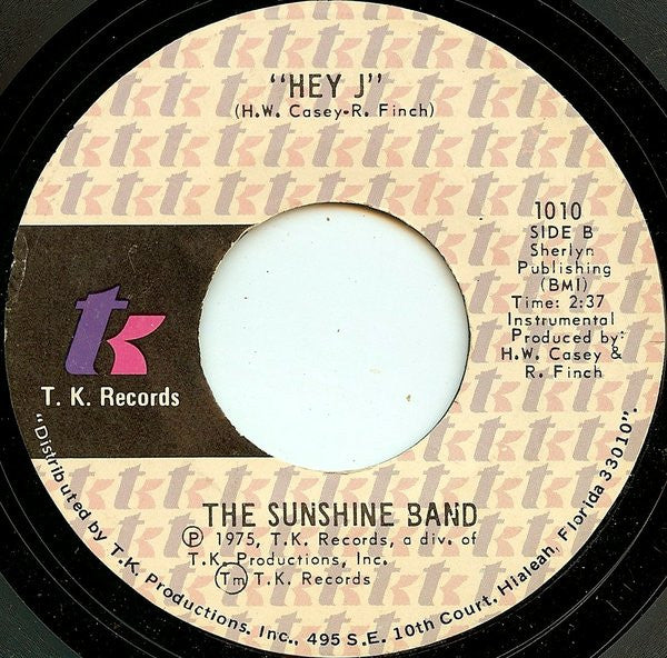 The Sunshine Band : Shotgun Shuffle (7")