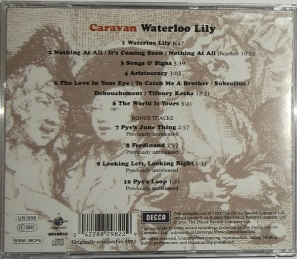 Caravan : Waterloo Lily (CD, Album, RE, RM, RP, Dis)