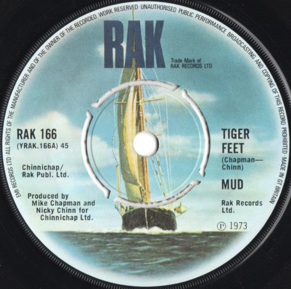 Mud : Tiger Feet (7", Single, 4-P)