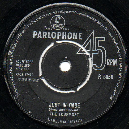 The Fourmost : Hello Little Girl (7", Single)
