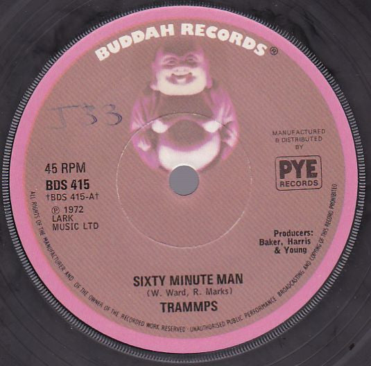 Trammps* : Sixty Minute Man (7", Single, Sol)