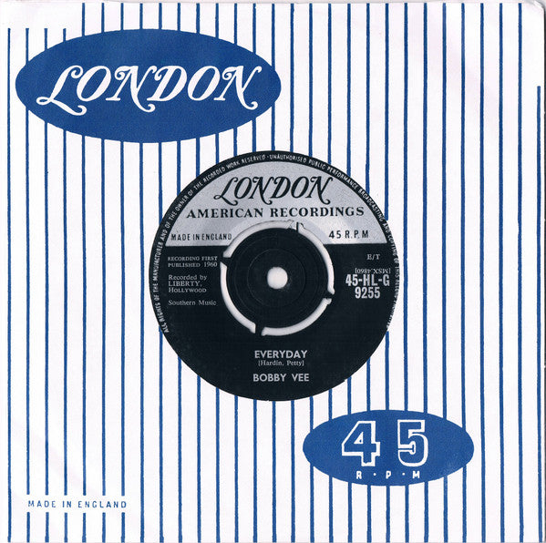 Bobby Vee : Rubber Ball (7", Single)