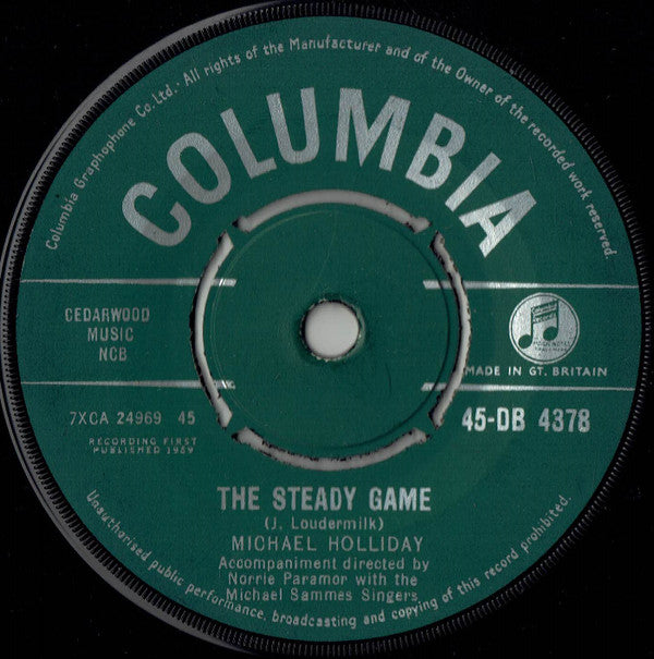 Michael Holliday : Starry Eyed (7", Single)