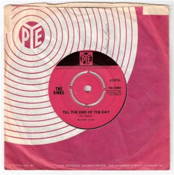 The Kinks : Till The End Of The Day (7", Single, 4-P)