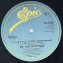 Luther Vandross : I'll Let You Slide (12")