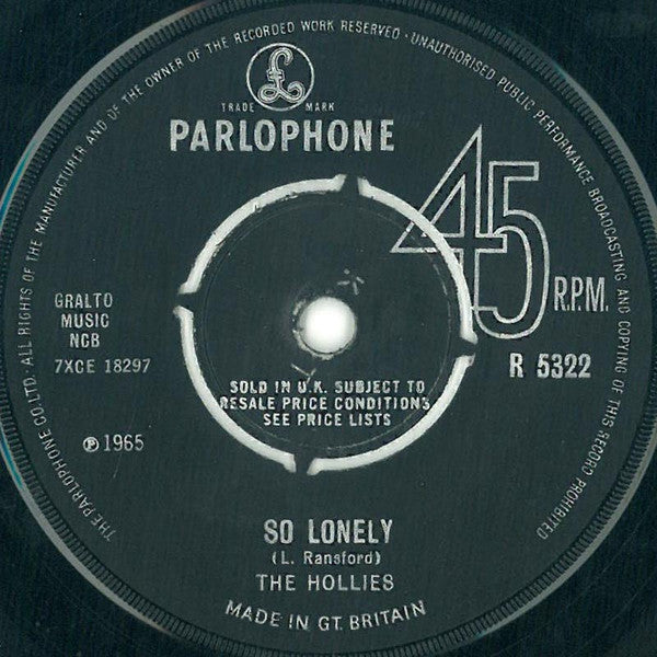 The Hollies : Look Through Any Window (7", Single)